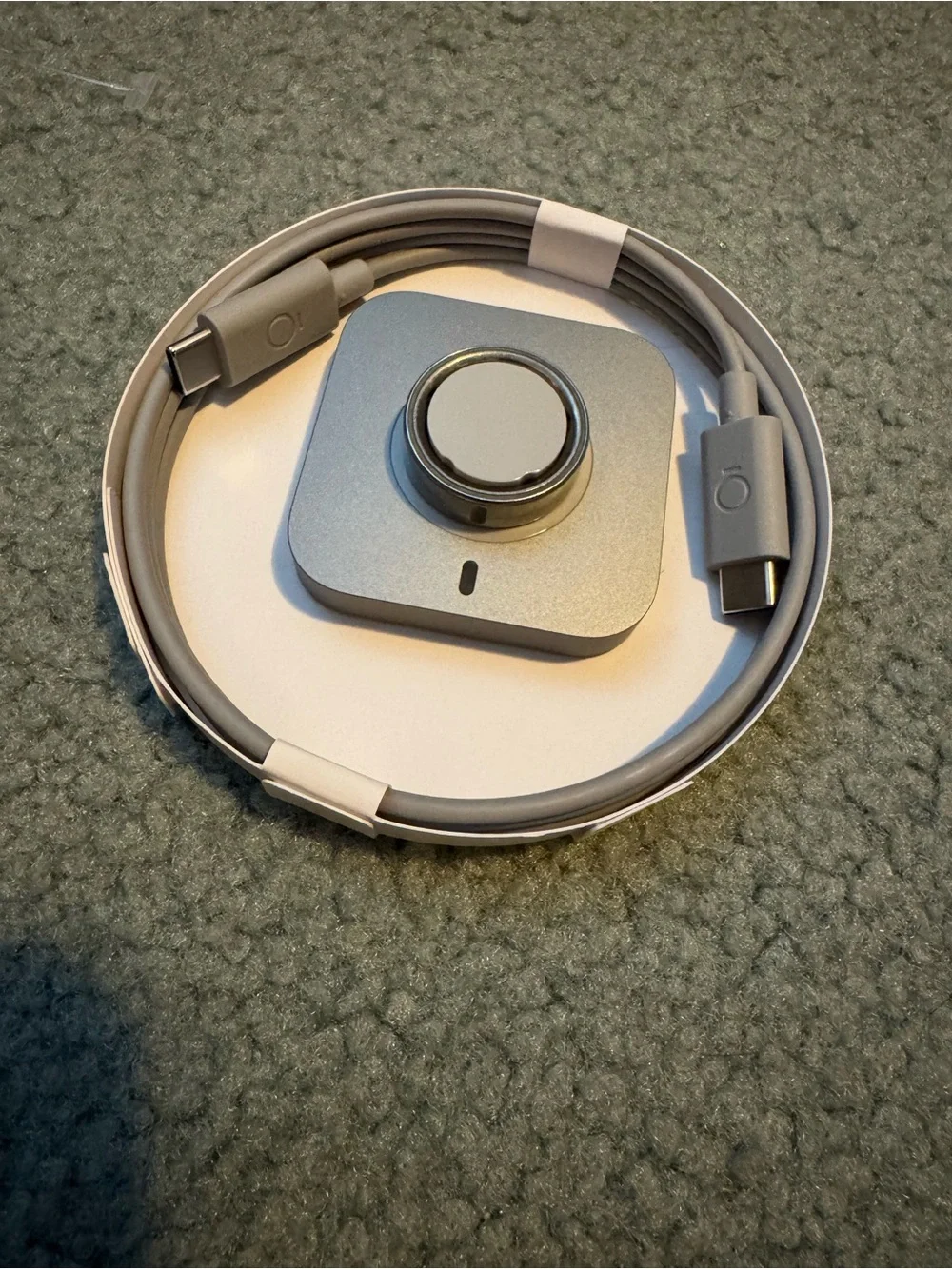 oura ring 4 size 9 brushed silver -battery issue